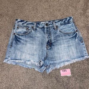 Free People Denim Jean Shorts Size 29